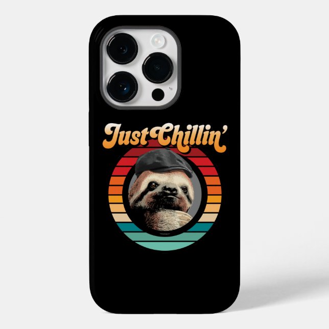 Chillin’ Sloth Case-Mate iPhone Case (Rückseite)