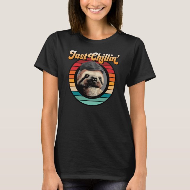 Chillin’ Sloth T-Shirt (Vorderseite)