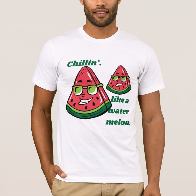 CHILLIN WATERMELON T-Shirt (Vorderseite)