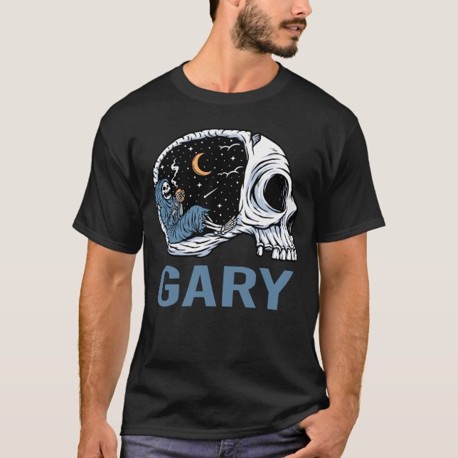 Chilling Skeleton - Gary T-Shirt (Vorderseite)