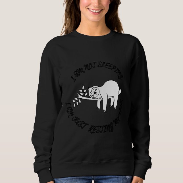Chilling Sloth Sweatshirt (Vorderseite)