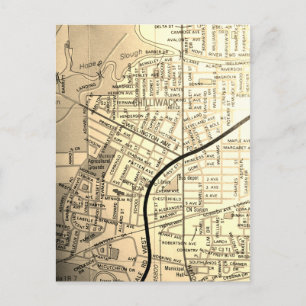 Chilliwack, British Columbia, Kanada, Vintage Kart Postkarte