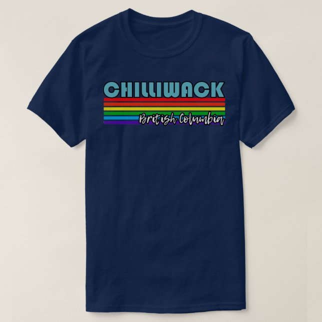 Chilliwack British Columbia Pride Chilliwack LGBT T-Shirt (Design vorne)