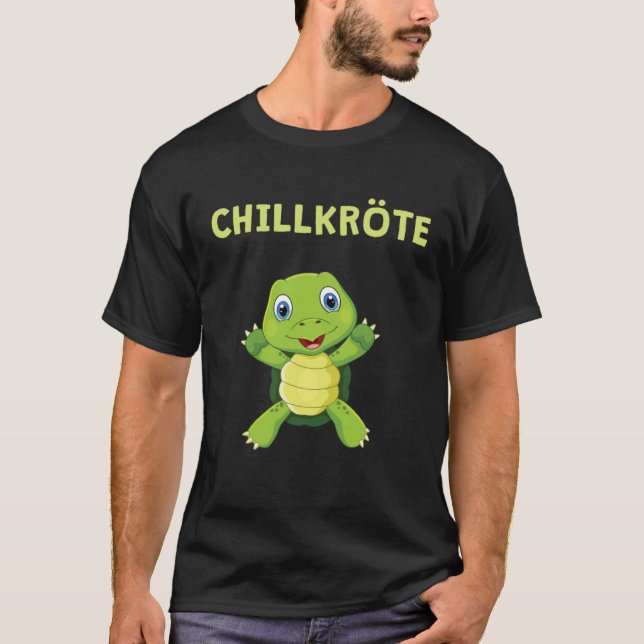 Chillkröte turtle  turtle for animal T-Shirt (Vorderseite)