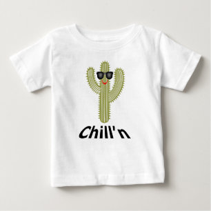 Chill'n Cactus Design - Baby Fine Jersey T - Shirt