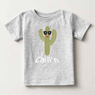 Chill'n Cactus Design - Baby Fine Jersey T - Shirt