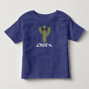 Chill'n Cactus Design - Fein T-Shirt aus Jersey fü