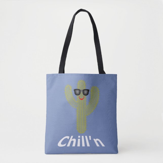 Chill'n Cactus Design - Individuelle Multiprint-Ta (Vorderseite)