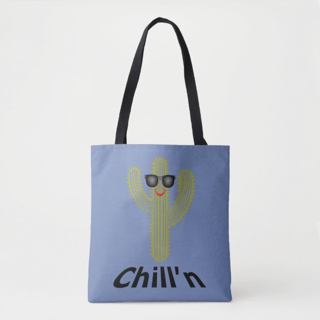 Chill'n Cactus Design - Individuelle Multiprint-Ta (Vorderseite)