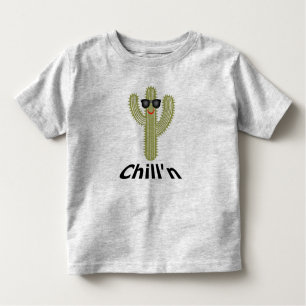 Chill'n Cactus Design - Kleinkind Fine Jersey T-Sh Kleinkind T-shirt
