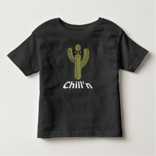 Chill'n Cactus Design - Kleinkind Fine Jersey T-Sh Kleinkind T-shirt