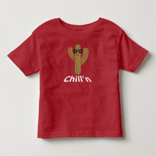 Chill'n Cactus Design - Kleinkind Fine Jersey T-Sh T-shirt