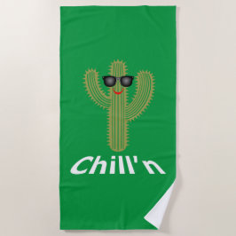 Chill'n Cactus Design - Strandtuch