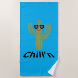 Chill'n Cactus Design - Strandtuch