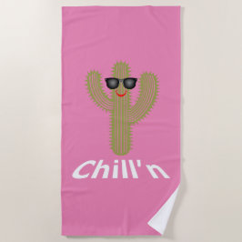 Chill'n Cactus Design - Strandtuch