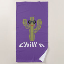 Chill'n Cactus Design - Strandtuch