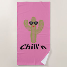Chill'n Cactus Design - Strandtuch