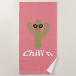 Chill'n Cactus Design - Strandtuch