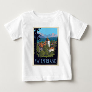 Chillon Castle   Schweiz Baby T-shirt