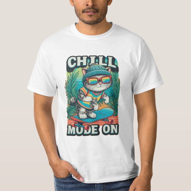 Chillout-Modus aktiviert T-Shirt (Vorderseite)