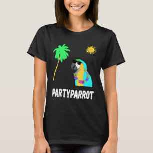 Chillout Thug Parrot Hawaii Tropical Birds Sun TSh T-Shirt