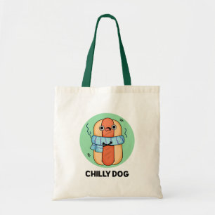 Chilly Hund Funny Chili Hot Dog Puff Tragetasche