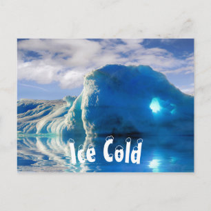 Chilly Iceberg Postkarte