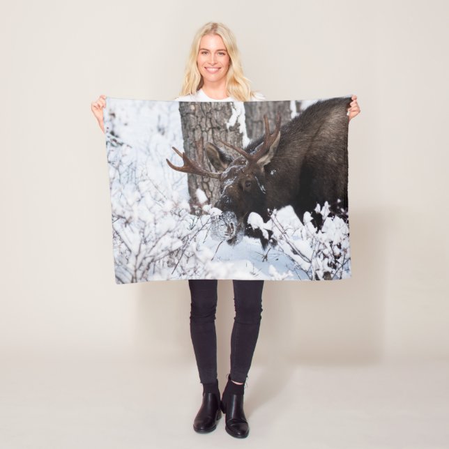 Chilly Moose Fleecedecke (Beispiel)