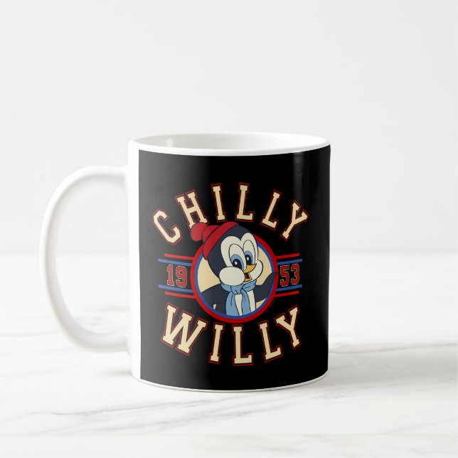 Chilly Willy 1953 Retro Collegiate Kaffeetasse (Links)