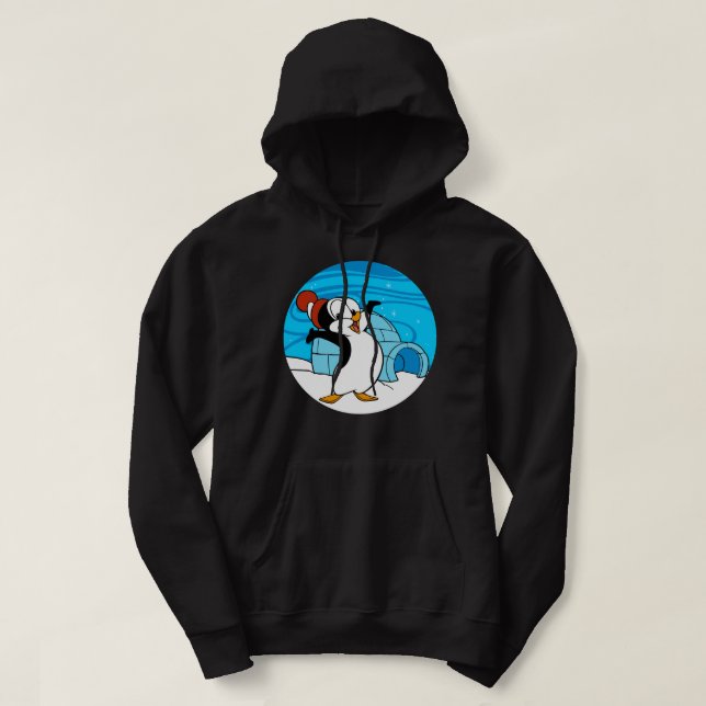 Chilly Willy Igloo Classic Hoodie (Design vorne)