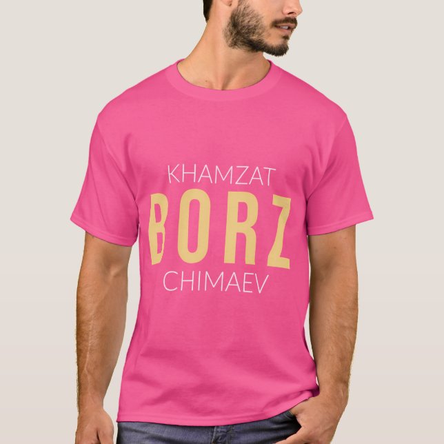 Chimaev - Khamzat Chimaev und Khamzat Chimaev Mixe T-Shirt (Vorderseite)