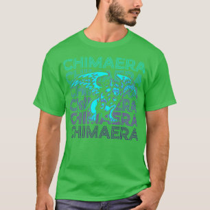 Chimära Altgriechische Mythologie Retro-Geschenk T-Shirt