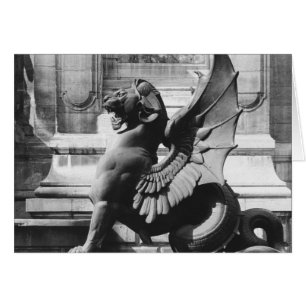 Chimera aus dem Brunnen St. Michel, Paris