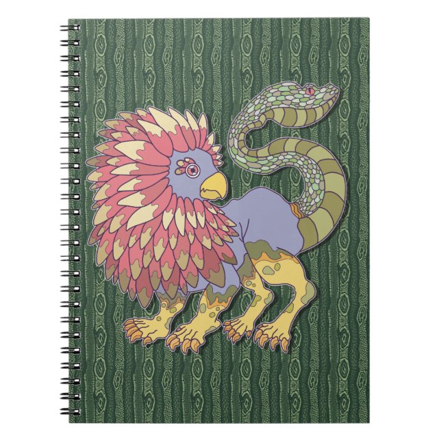 Chimera-Monster Notizblock (Vorderseite)