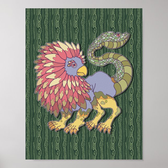 Chimera-Monster Poster (Vorne)
