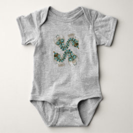 Chimera - Peacock Seepferd Baby One-Piece Bodysuit Strampler