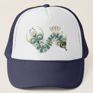 Chimera - Peacock Seepferd Trucker Hat (12 Farben) Truckerkappe