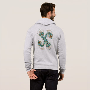 Chimera - Peacock Seepferd Unisex Zip Hoodie