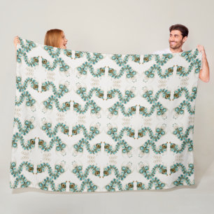Chimera - Pfau Seepferd Fleece Blanket