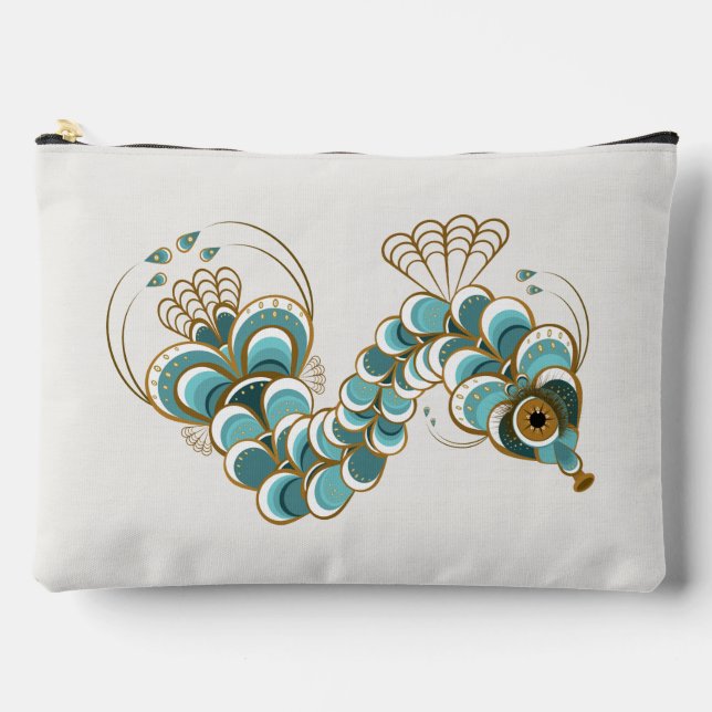 Chimera - Pfau Seepferd Großer Beutel (Vorderseite)