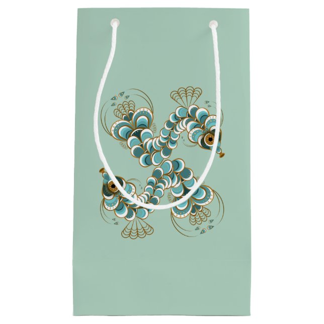 Chimera - Pfauen Seepferd Kleine Geschenktasche Kleine Geschenktüte