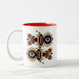 Chimera - Tasse von Fischvögeln