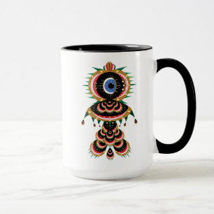 Chimera - Tasse von Fischvögeln 15oz.