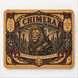 Chimera, Vintage Zirkus-Monster Mousepad