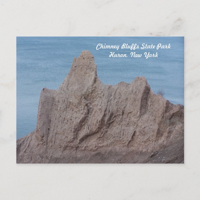 Chimney Bluffs State Park Postkarte (Vorderseite)