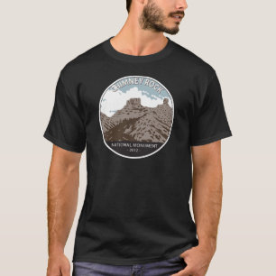 Chimney Rock National Monument Colorado Vintage au T-Shirt