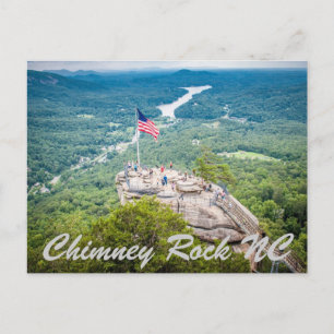 Chimney Rock NC Postkarte