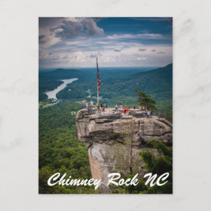 Chimney Rock NC Postkarte