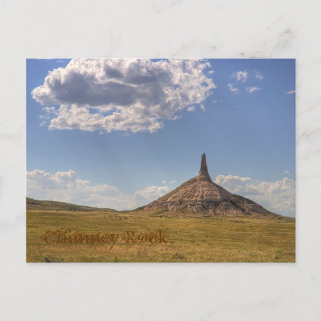 Chimney Rock, Nebraska Postcard Postkarte (Vorderseite)