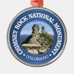Chimney Rock (NM) Ornament Aus Metall